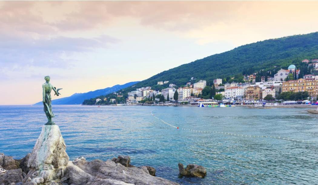 Villa Adriatic, Apartment Enio With Swimming Pool, Panoramic Sew View, Free Parking Ičići Exteriör bild